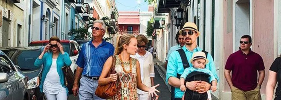 Morning walking food tour san juan