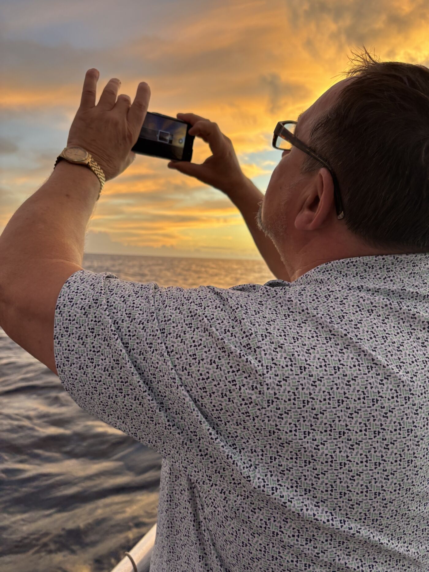 Photo of Sunset Glass Bottom Boat Ride