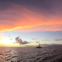 Photo of Sunset Glass Bottom Boat Ride