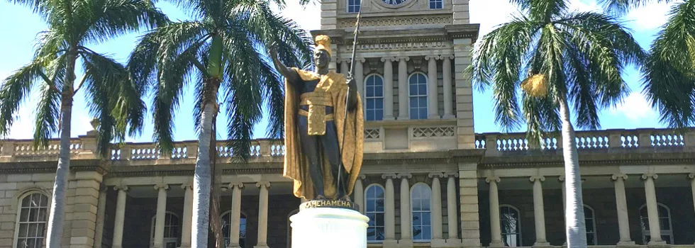 Kamehameha statue