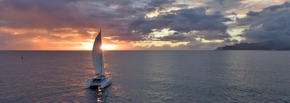 West oahu luxury sunset catamaran