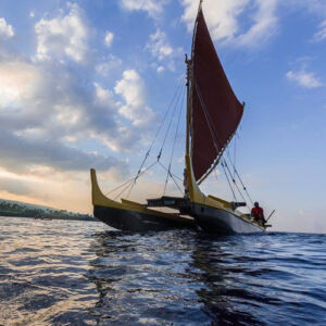 Sailing Canoe Manta Ray Snorkel