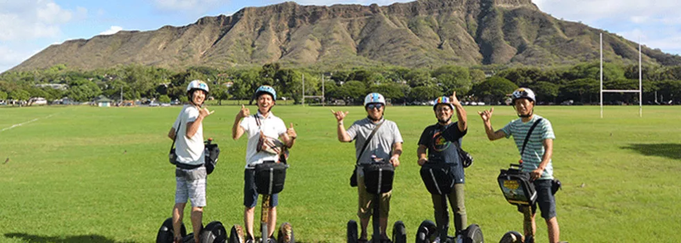 Diamond head segway tour
