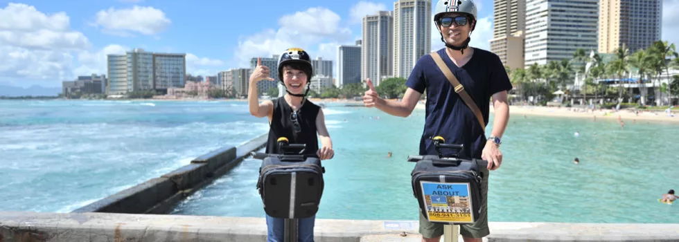 Japanese segway tour waikiki