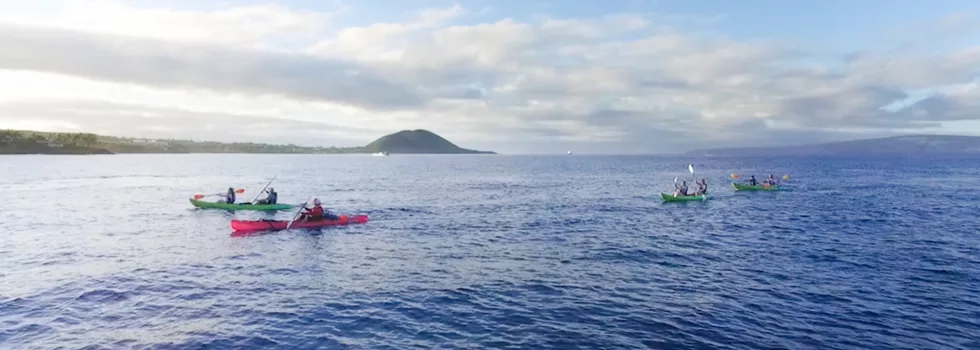 Kayaking near makena maui