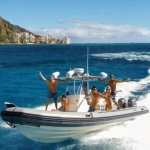 Private Waikiki Snorkel Speedboat