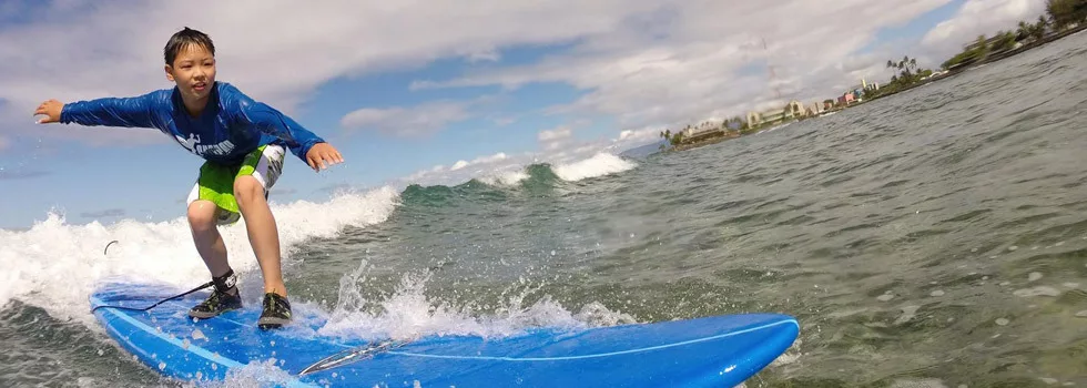 Children Surfing Lesson Waikiki