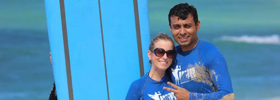 Where to learn to surf near koolina