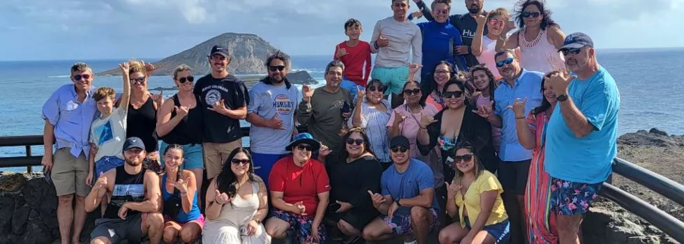 Tour group makapuu lookout