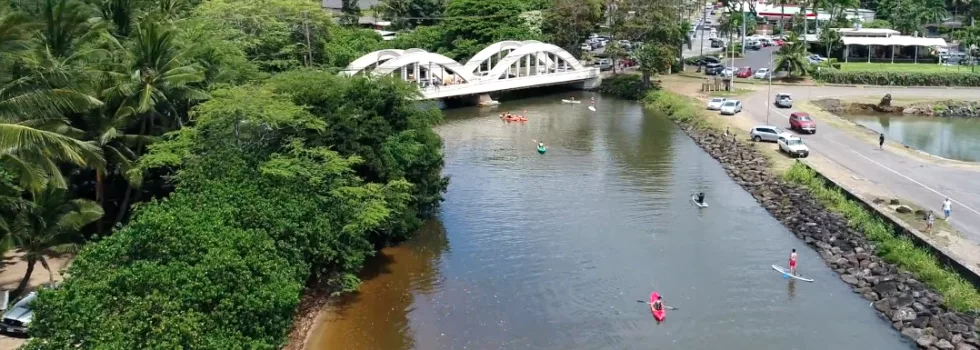 Haleiwa river paddle