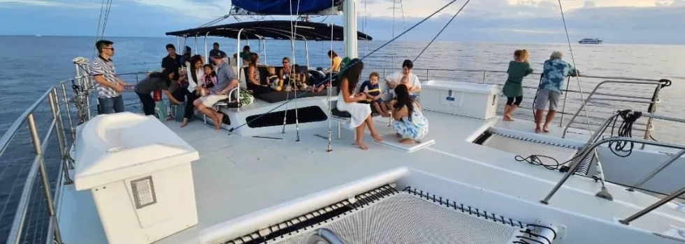Sunset cruise trimaran tour waikiki
