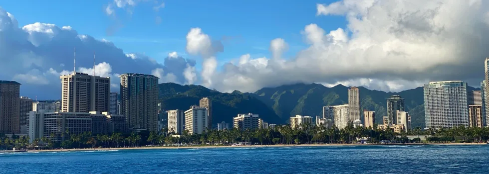 Waikiki skyline