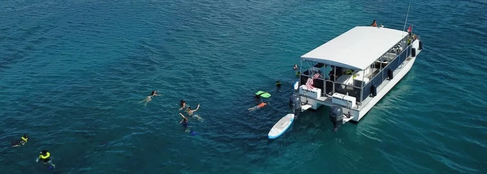 Private 50ft power catamaran