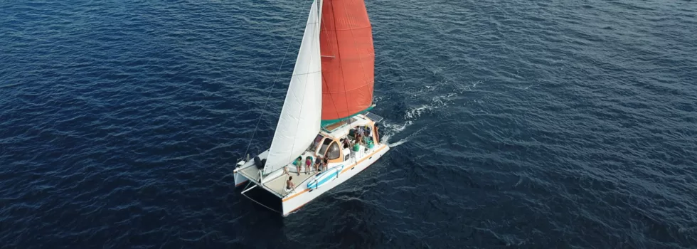 Waikiki private catamaran