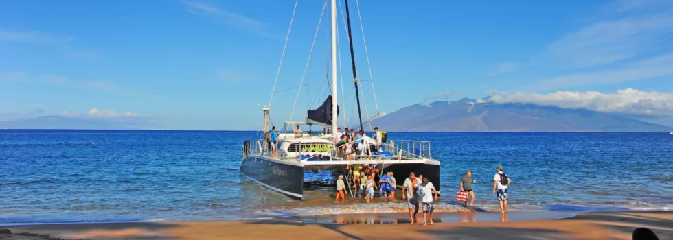 Best maui catamaran beach hawaii